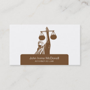 Visitekaartjes van de advocaat