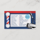 Visitekaartjes van de Barberkraan (Achterkant)