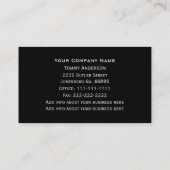 Visitekaartjes van de boomservice (Achterkant)