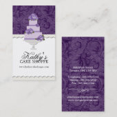 Visitekaartjes van de bruiloft-Cake Bakery (Voorkant / Achterkant)