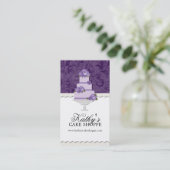 Visitekaartjes van de bruiloft-Cake Bakery (Staand voorkant)