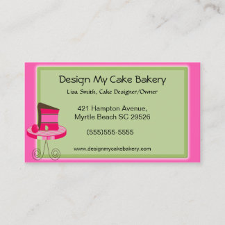 Visitekaartjes van de Cake Baker