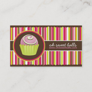 Visitekaartjes van de Cake Balls