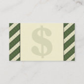 Visitekaartjes van de financieel adviseur consulta (Achterkant)