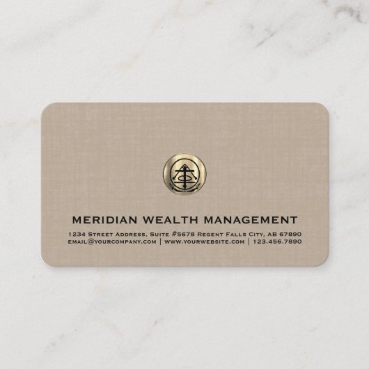 Visitekaartjes van de financiële planner (Voorkant)