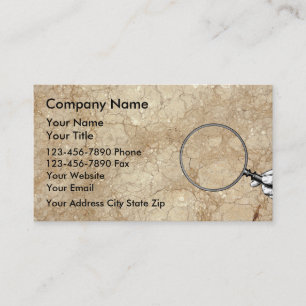 Visitekaartjes van de gebouweninspecteur