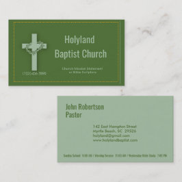Visitekaartjes van de Groene Kerk