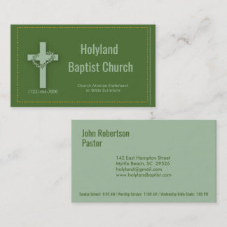 Visitekaartjes van de Groene Kerk