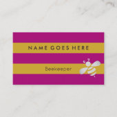 visitekaartjes van de imkerij (Voorkant)