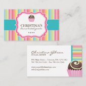 Visitekaartjes van de kake (Voorkant / Achterkant)