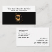 Visitekaartjes van de Kassy TeleHealth Insurance (Voorkant / Achterkant)