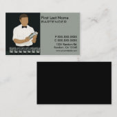 Visitekaartjes van de Kassybartender (Voorkant / Achterkant)