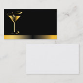 Visitekaartjes van de Kassybartender (Voorkant / Achterkant)