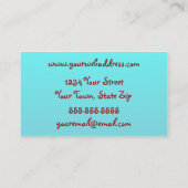 Visitekaartjes van de Kute Beach Scene (Achterkant)