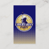 Visitekaartjes van de libertariële partij (Achterkant)