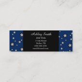 Visitekaartjes van de Night Sky Star (Achterkant)