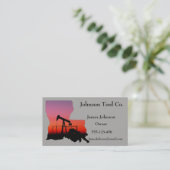 Visitekaartjes van de olie- en gasindustrie Louisa (Staand voorkant)