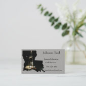 Visitekaartjes van de olie- en gasindustrie Louisa (Staand voorkant)