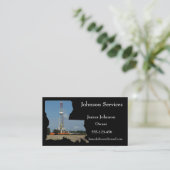 Visitekaartjes van de olie- en gasindustrie Louisa (Staand voorkant)