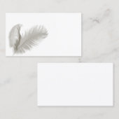 Visitekaartjes van de pen (Voorkant / Achterkant)