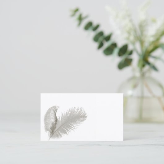 Visitekaartjes van de pen (Staand voorkant)