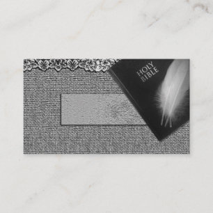 Visitekaartjes van de predikant van de kerk van de