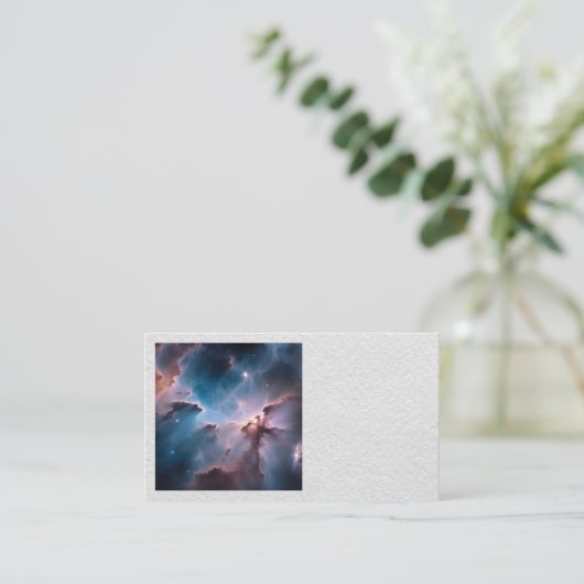 Visitekaartjes van de ruimtenevel (Staand voorkant)