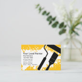 Visitekaartjes van de schilder van het koelhuis (Staand voorkant)