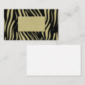 Visitekaartjes van de tijgermuis met aantekeningen (Voorkant / Achterkant)