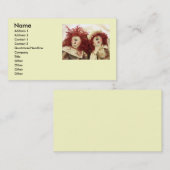 Visitekaartjes van de tragedie Dolls.. (Voorkant / Achterkant)