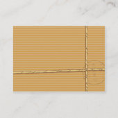 Visitekaartjes van de Tropische Reisdienst (Achterkant)