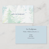 Visitekaartjes van de Wintersceen (Voorkant / Achterkant)