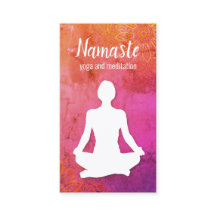 Visitekaartjes van de Yoga- en Meditation Instruct