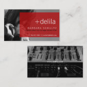 Visitekaartjes van Delila (Voorkant / Achterkant)