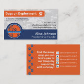 Visitekaartjes van DoD-coördinatoren (Voorkant / Achterkant)