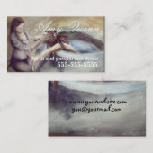 Visitekaartjes van Doula of van verloskundigen (Voorkant / Achterkant)