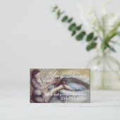 Visitekaartjes van Doula of van verloskundigen (Staand voorkant)