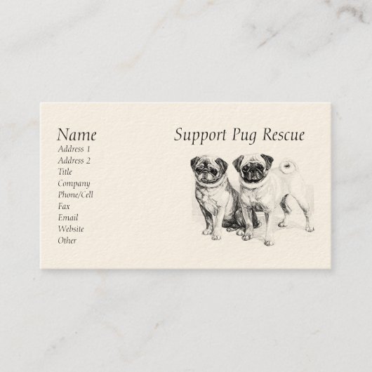 Visitekaartjes van edelstenen (Voorkant)