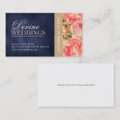 Visitekaartjes van Elegant Wedding Planner (Voorkant / Achterkant)