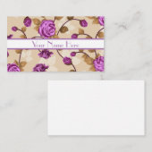 Visitekaartjes van Floral (Voorkant / Achterkant)