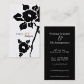 Visitekaartjes van Floral (Voorkant / Achterkant)