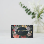 Visitekaartjes van Floral (Staand voorkant)