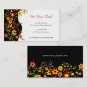 Visitekaartjes van Floral (Voorkant / Achterkant)