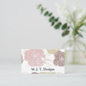 Visitekaartjes van Floral (Staand voorkant)