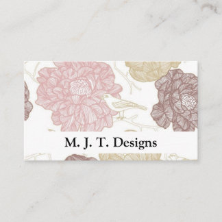 Visitekaartjes van Floral