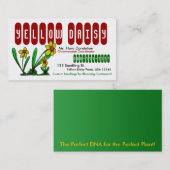 Visitekaartjes van Floral (Voorkant / Achterkant)