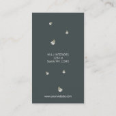  visitekaartjes van Floral (Achterkant)