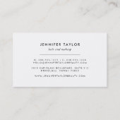  Visitekaartjes van Floral | Jade (Achterkant)