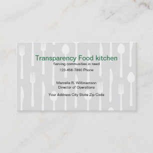 Visitekaartjes van Food Kitchen