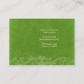 Visitekaartjes van Friendship Tree Chubby (Achterkant)